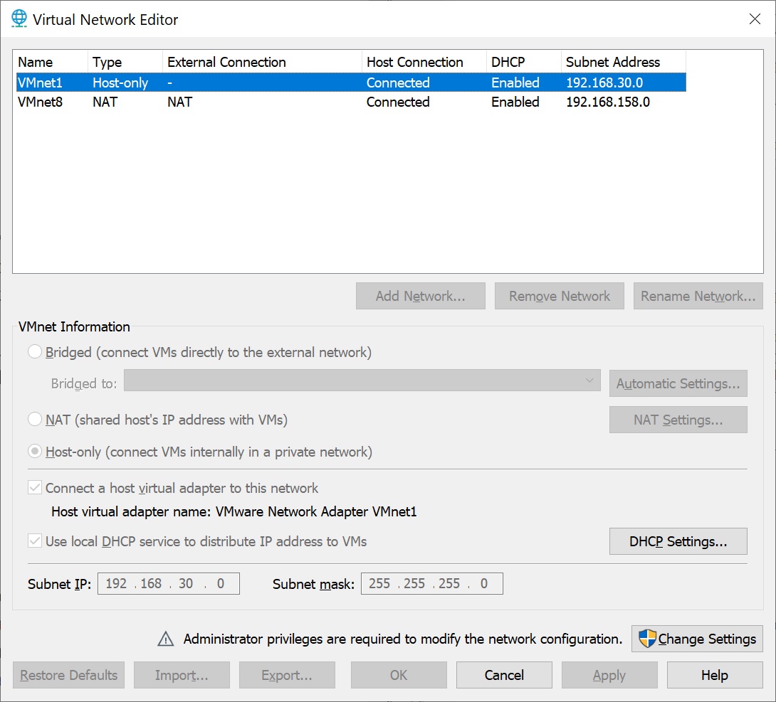 Enable port forwarding by clicking Change Settings